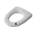 thumbnail image 2 of Blateno Coussin de Siège de Toilette en Polyester Coussin Chaud Coussin de Siège de Toilette Tapis de Toilette Coussin Chauffant Housse de Couvercle de Toilette de Salle de Bain Housse de Siège de Toilette de Salle de Bain, 2 of 7