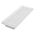 thumbnail image 2 of Imperial 3" x 10" White Louvered Polystyrene Floor Register, 1-pk, 2 of 6
