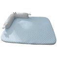 thumbnail image 2 of Cooling Dog Bed Mat, Breathable Pet Cushion for Small Dogs, Orthopedic Support, Summer Comfort, Non-Slip Kennel Pad, Removable Washable Cover, Indoor Use, 2 of 8