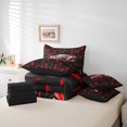 thumbnail image 4 of Erosebridal Neon Car Bedding Full Size for Boys, Racing Car Bedding Sets Full Size, Sports Decor, Reversible 7-Piece, 4 of 5
