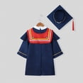 thumbnail image 4 of Tenue de Graduation pour Adolescent Ensemble Deux Pièces Robe de Graduation Taille 10-12 Ans Vêtements pour Enfants, 4 of 7