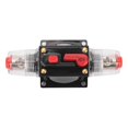 thumbnail image 2 of Car Fuse Holder,Car Truck Audio Amplifier Audio Circuit Breaker Reset Circuit Breaker Enhanced Durability, 2 of 5