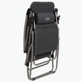 thumbnail image 4 of Kamp-Rite Chaise Zéro Gravité d'Extérieur Pliable et Inclinable avec Coussin, Gris, 4 of 4