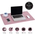 thumbnail image 2 of Table Pad, Desk Pad, 70 * 35cm Pu Leather Table Pad, Laptop Table Pad, Double-Sided (Purple), 2 of 4