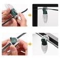 thumbnail image 2 of DELight 100Pcs Magnetic Christmas Light Clips for C7 C9 String Lights Metal Roof, 2 of 5