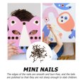 thumbnail image 4 of Miangastore 200Pcs Mini Brads Handmade Metal Brads Solid Color Brads for Scrapbooking DIY Craft, 4 of 8