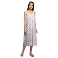 thumbnail image 3 of Moomaya Nuisette Sans Manches pour Femmes, Chemise de Nuit en Coton Imprimé, 3 of 6