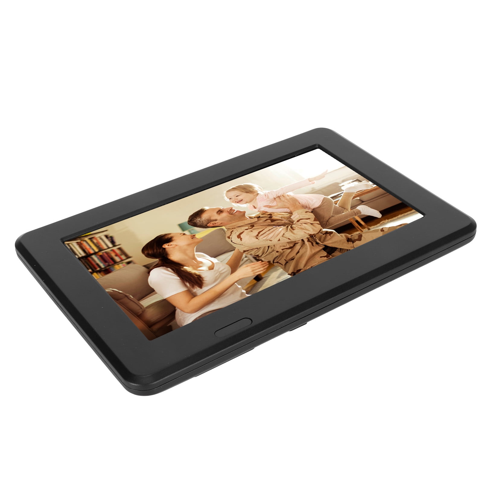 LED Digital Television, 7 Inch 16:9 Widescreen Portable Television USB Storage Card TV Function for Travel