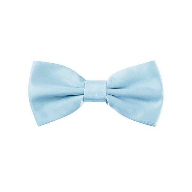 INSPIRE CHIC Accessoires de Nœud Papillon pour Homme Sangle Ajustable Formel Uni Smoking Pré-Noué Bleu Ciel