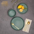 thumbnail image 3 of Thyme & Table Service de table 12 pièces en grès Vert caspien, 3 of 6