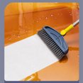 thumbnail image 4 of Floor Scrub Brush With Long Handle , 2 In 1 Scrape And Brush,Tub And Tile Brush For Cleaning Bathroom, Patio, Kitchen, Wall 180° Rotating, 4 of 8