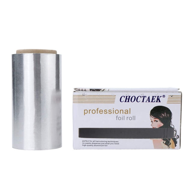 Silver Roll Aluminum Foil, Hair Foils For Highlighting Bleaching, Hair Coloring, 15CM