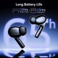 thumbnail image 4 of Écouteurs Bluetooth Sans Fil VEATOOL, Stéréo Basse 65 H avec 6 Modes d'Égalisation, Écouteurs Sans Fil à Écran Tactile LED Multifonctions Pleine Couleur avec Micro ENC, Mode ANC à Réduction de Bruit/transparence, 4 of 7