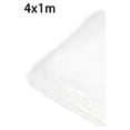 thumbnail image 1 of Transparent Plastic Greenhouse Poly Film Polytunnel Hot House Cover Various L, 1 of 11