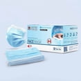 thumbnail image 2 of Niveau 3 ASTM Fabriqué au CANADA – Masque Jetable (Bleu de Qualité Supérieure), 2 of 3