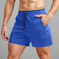 thumbnail image 2 of Men's Running Shorts with Zipper Pockets Gym Athletic Workout 5" Shorts for Men, 2 of 5