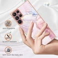 thumbnail image 3 of Samsung Galaxy S22 Plus Case Diamond Platinum Collection Hybrid Bumper Protective Phone Case, Soft, Sleek Protection, Slim Design, Matte Finish - Pink Crown, 3 of 5