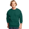 thumbnail image 1 of Hanes Ultimate Cotton Adult Crewneck Sweatshirt, L, Deep Forest, 1 of 3
