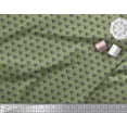 thumbnail image 3 of Soimoi Modal Satin Fabric Leaves,Duck & Floral Block Decor Fabric Printed Yard 42 Inch Wide, 3 of 3