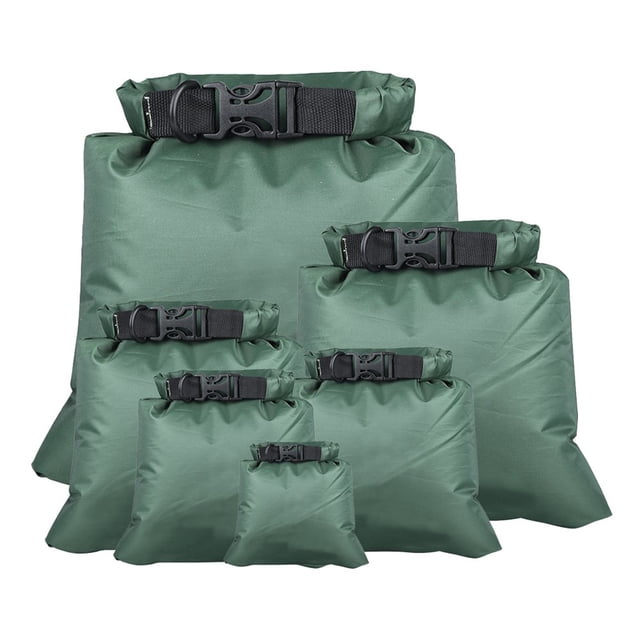 6 Pieces Waterproof Bags Unique Design Outdoor Dry Sacks Packaging Kayaking Accessories Rafting Suplies for Boating Camping