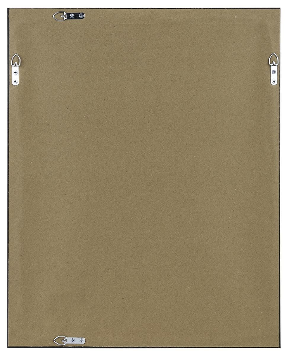 Hometrends miroir Moderna,  Champagne brossé, Miroir décoratif, 16x20 po