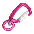 thumbnail image 4 of Carabiner Lixada Swivel Carabiner Clip 360 Rotatable  Carabiner Small Auto Locking Carabiner Rotational Hammock Hanging Clip Pet Leash Hook, 4 of 7