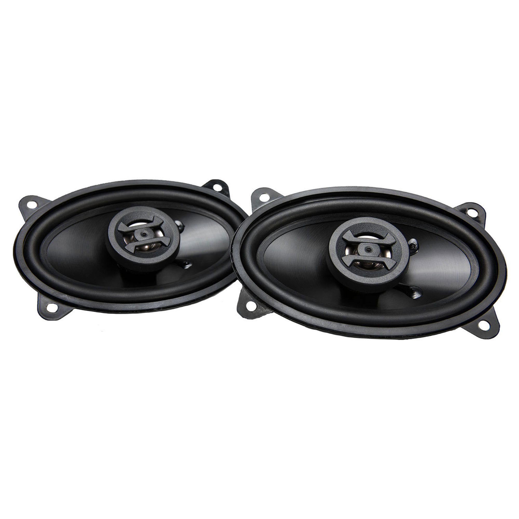 Hifonics Zeus ZS46CX 4x6 Inch 2 Way 200W Car Audio Coaxial Speaker System, Pair