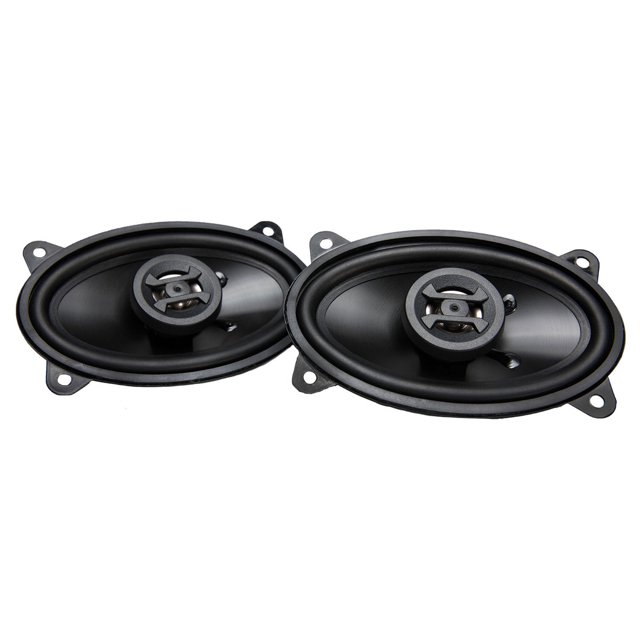 Hifonics Zeus ZS46CX 4x6 Inch 2 Way 200W Car Audio Coaxial Speaker System, Pair