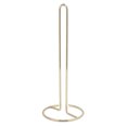 thumbnail image 2 of Tissue Reserve Paper Holder, Iron Material Good Toughness Wrought Iron Tissue Holder  For Desktop Gold, 2 of 8