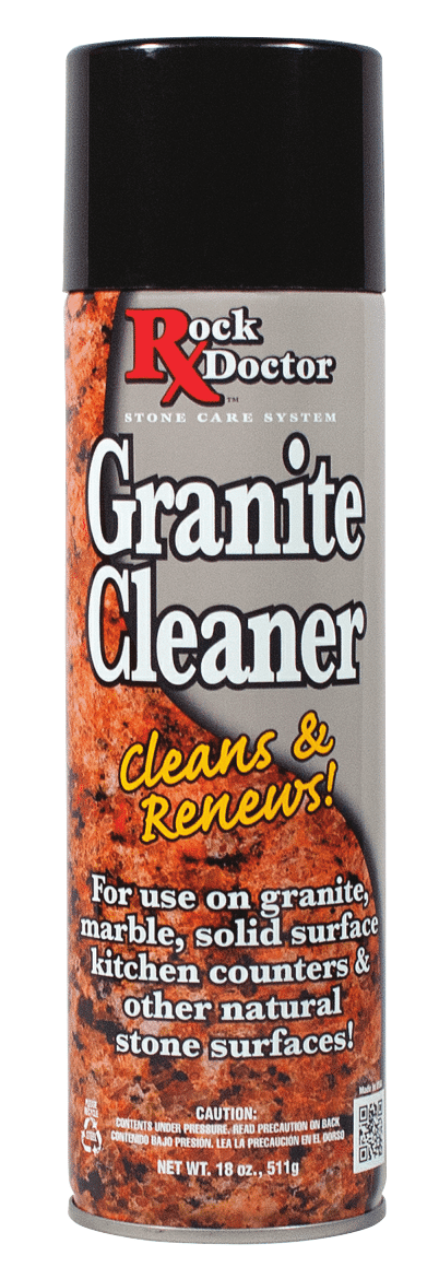 Rock Doctor Granite Cleaner –Cleans & Renews Surfaces –(18 oz) Surface Cleaner Spray, Granite, Marble, Quartz Countertop Cleaner, Cleaning Spray for Vanity, Table Top, Kitchen Counters, Stone Surfaces