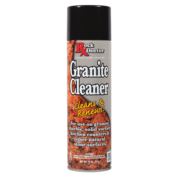 Rock Doctor Granite Cleaner –Cleans & Renews Surfaces –(18 oz) Surface Cleaner Spray, Granite, Marble, Quartz Countertop Cleaner, Cleaning Spray for Vanity, Table Top, Kitchen Counters, Stone Surfaces