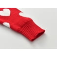 thumbnail image 4 of LSLJS Infant Baby Kids Girls Boys Valentin Heart Print Knit Pullover Sweater Tops, Tddler Sweatshirt, 4 of 8