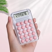 Chmadoxn Home Appliances Standard Calculator 8 Digit With Large Display And Round Button Candy Color Calculator Portable For Office Home School Calculators Calculator