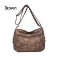 thumbnail image 1 of Yhmxh Crossbody Bags for Women,Backpack,Diaper Bag,Lunch Box Multi Functional Large Capacity Shoulder Bag Large Capacity Shoulder Bag Washed Leather Bag Fashionable Mom Bag The Storage, 1 of 2
