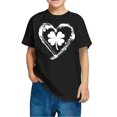 thumbnail image 4 of FAIWAD Hauts pour Enfants pour la Saint-Patrick Manches Courtes Col Rond Ample Confortable Chandail Garçons Filles T-Shirts Imprimés Mignons, 4 of 4