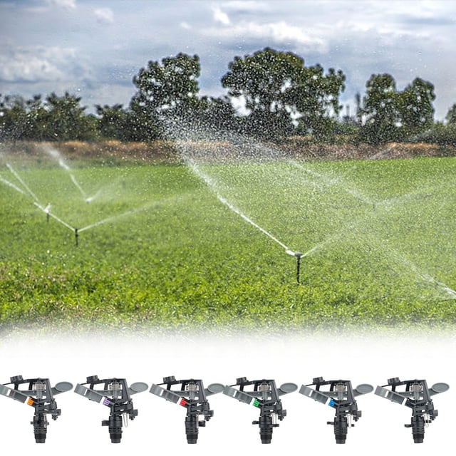 Vaidha 1/2 Controllable Angle Plastic Rocker Arm Sprinkler Agricultural Irrigation Garden Garden Watering Greening Irrigation