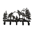 thumbnail image 1 of Animal Themed Metal Towel Hook Wall Mounted Bear Deer Wolf Design Towel Rack Holder For Bathroom Kitchen Home, 1 of 3