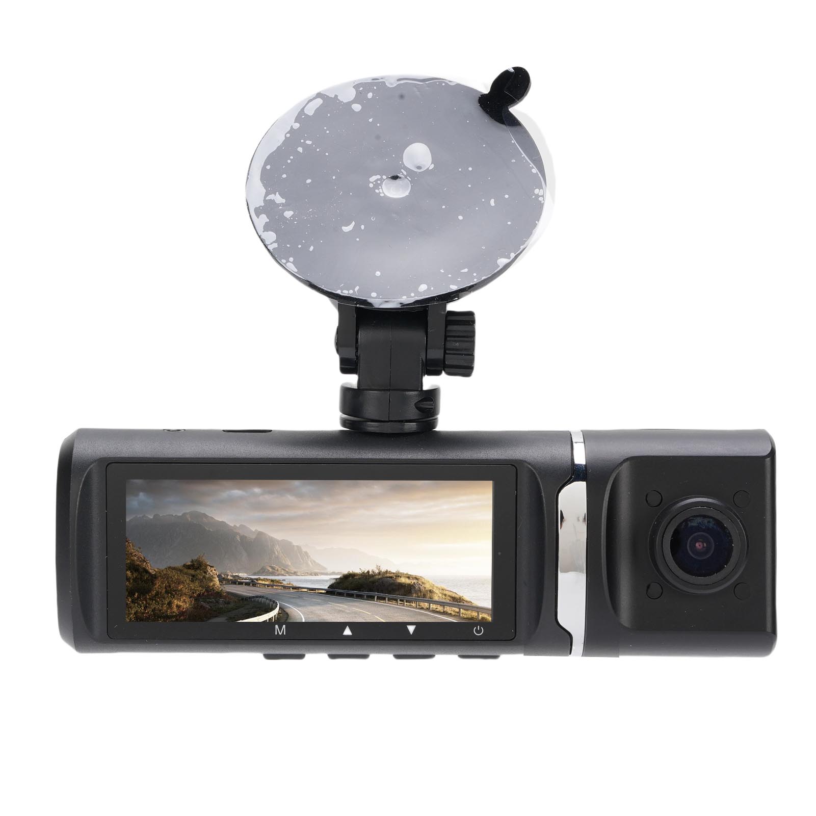 Front and Rear Dash Cam, 3 Lens 2.7 Inch Screen Dash Cam with APP for Driving