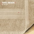 thumbnail image 3 of Canadian Linen Luxury Everest Hand Towels, 16”x28”, 6 Pack, Soft Absorbent Cotton Lightweight Quick Dry Kitchen Towel Set for Gym, Hotel Massage Beige, 3 of 9