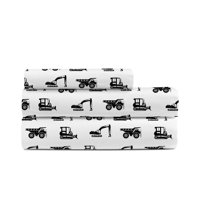 Ensemble de draps Johnson Home 200 TC - Draps en coton imprimés