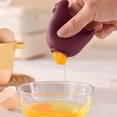 thumbnail image 2 of Chicken-Shaped Egg Separator, Silicone, Efficient Separation, Easy To Use/Clean, Cute Kitchen Gadget, 6x9x6cm, 2 of 4