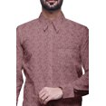thumbnail image 2 of BESTMAN Cotton Formal Shirts For Men Slim Fit Printed Full Sleeve Shirts For Men, 2 of 5