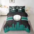thumbnail image 2 of YST Golf Print 7-Piece Comforter Set for Boys Girls, Full Size, 2 of 4
