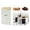 E, variant on Metal Kitchen Canister Set for Coffee Tea and Dry Food Storage with Secure Airtight Lids