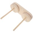 thumbnail image 4 of KAKOWELY 1Pc Wooden Thread Holder Yarn Ball Rack Rotatable Yarn Storage Holder for Home,9.84"X8.66"X3.94", 4 of 5