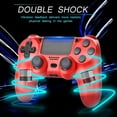 thumbnail image 3 of Manette Sans Fil pour PS4, Rouge Magma, 3 of 5