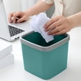 thumbnail image 4 of Kitchen Trash Can,Office Desk Accessories Mini Trash Can Miniature Plastic Trash Can Pressure Ring Countertop Trash Can for Bathroom Office Kitchen Desk Coffee Table Bathroom Trash Can, 4 of 6