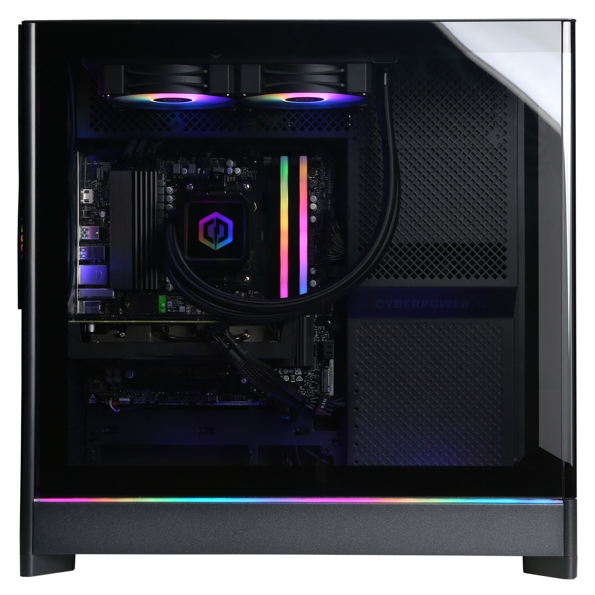 Ordinateur de jeux CyberPowerPC SLC11380CPG avec AMD Ryzen 7 9700X