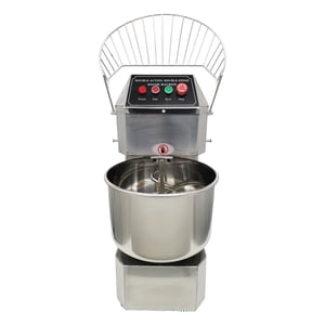 30L Mélangeur électrique commercial Dough Kneading Machine Double Action Double Vitesse 110V