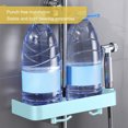thumbnail image 4 of Birdeem Shower Rack Punch-Free Shower Caddy Shelves Slide Bar for Shower Head, Shampoo, Soap Holdersuitcase,With Stainless Steel Guardrail, Shower Shelves, 4 of 12